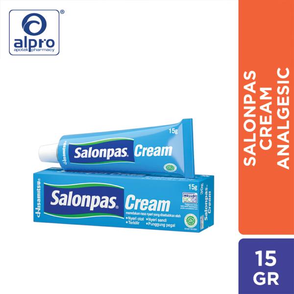 Salonpas Cream Pereda Nyeri 15G